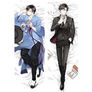 60x180cm Anime Mystic Messenger Yoosung 707 Lucie Zen Dakimakura Case Two-sided 3D Print Bedding Hug