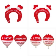 It34 Kings - 6333 Indonesian Independence Day Balloons / August 17th Anniversary Balloons / August 1