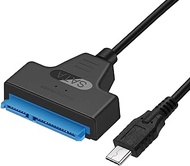 NTQinParts USB 3.1 Type C to SATA III HDD SSD 2.5" Hard Drive Adapter Cable 22-Pin UASP for Samsung 