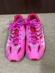 日本 ASICS Lazerbeam 粉紅色波鞋  / ASICS Sharp Pink Sport Shoes 23.5cm