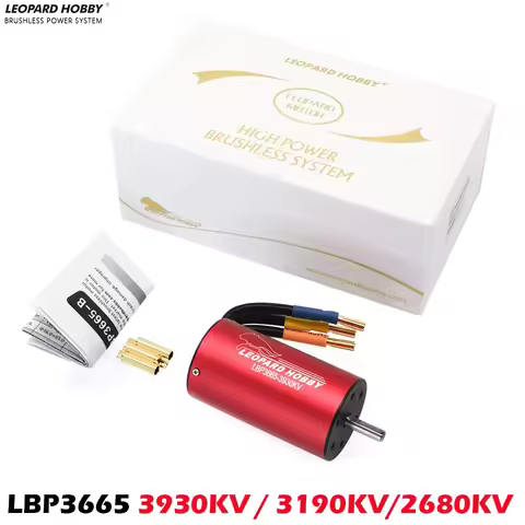 LEOPARD HOBBY Waterproof LBP3665 3665 Brushless Motor 2680KV 3190KV 3930KV High Torque for 1/10 RC C