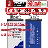 HSABAT 2600mAh Battery for Nintendo DSi NDSi