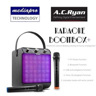 AC Ryan PK18000 Portable Karaoke BoomBox+ 30w Loud Speaker W/ 2 Wireless Mics - FM Radio， Bluetooth，