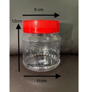 Plastic Bottle Container (Red Lid) NCI 4017-1pcs