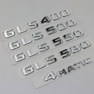 Mercedes-Benz Modified GLS400 GLS500 Wordmark GLS550GLS63 Car Logo 4MATIC Tail Logo AMG Rear Logo