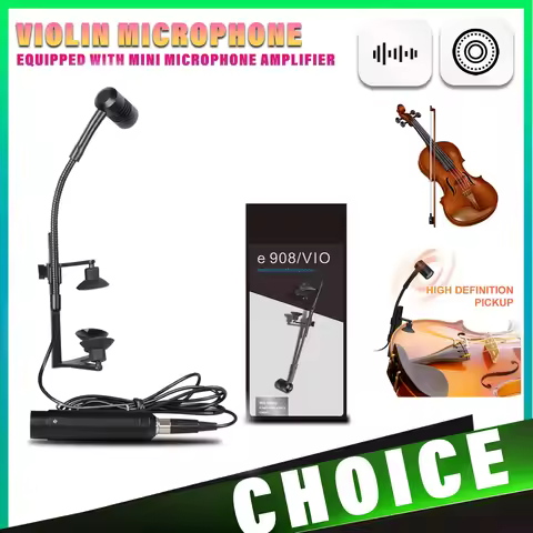 instrument microphone, violin, cello, specialized instrument microphone