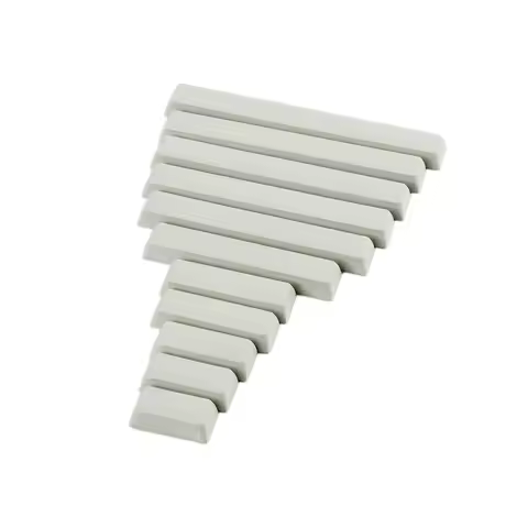 XDA Convex Spacebar Grey 1.75u 2u 2.25u 2.75u 3u 4.5u 5.5u 6u 6.25u 6.5u 7u Blank Keycaps for Gh60 6