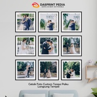 Print photo frame 30x40cm / 30x21cm / 20x20cm mdf frame board, WALL DECORATIONS DIRECT STICK