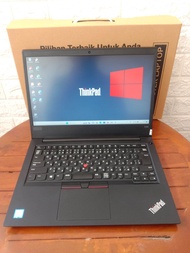 laptop Lenovo core i5 gen8 second import mulus original