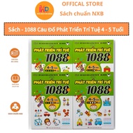 Book - 1088 Intellectual Development Puzzles for 4 - 5 Years Old (Set of 4 Books)