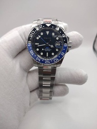 Seiko Mod Batman GMT Master 4 pins