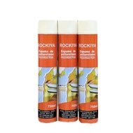 Keo Bọt Nở Xốp ROCKIZA - Keo Foam Chống Cháy 750ml - Tỷ Lệ Tạo Bọt Cao Siêu Trắng Nhanh Khô - Keo Bọ