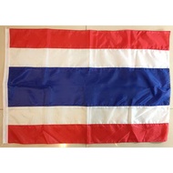 🔴ส่งฟรี🔴 [60 x 90] ธงชาติ ธงชาติไทย#ธงธรรมจักร มีขนาด 4 ขนาดให้เลือก No.4# No.6 #No. 8# No. 10 ( จำน