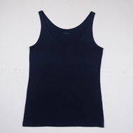 AIRism Tank Top In Black Comfortable To Wear Size L Chest 86-92 cm Length 24 Inches.