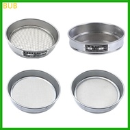 BUB Stainless Steel 4 10 20 60 Mesh Bottom Mesh Flour Sieve Thickened Rice Sieve Flour Sieve Kitchen