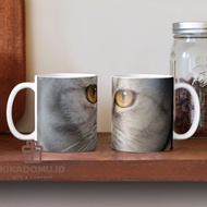 Argylle Movie Face Cat Coffee Mug