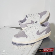 Nike Air Jordan 1 Retro Low OG Male White Gray Stitching AJ1 Casual Shoes CZ0790-101