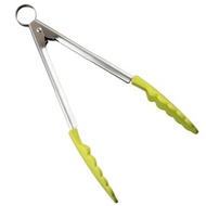 Cuisipro 矽膠不銹鋼可鎖式食物夾 9.5寸 - 蘋果綠