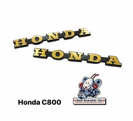 Emblem emblim tangki body honda c800 supercup 800 import