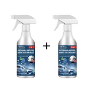 Rayhong 60ML Car Glass Waterproof Coating Agent Anti Fog Rain Repellent Spray for Car Rainproofing Agent Easy to Store Car Window Glass Film Rainproof Antifogging Coating Agent Waterproof Coating Spray For Windshield Rearview Mirror