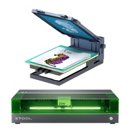xTool Screen Printer: 1st Screen Printing Solution with xTool S1 20W Machine Printing Design