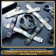 Stainless Steel Case & Bracelet Conversion Kit for Casio GA-2100 / GA-2110 / GA-B2100