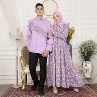 baju sarimbit keluarga lebaran 2022 terbaru couple pasangan muslim