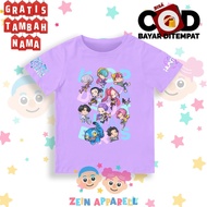 Demon Hunter Chibi Kpop Kids T-Shirt Demon Hunter Chibi Kpop Kids Clothes/