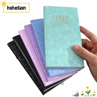 HSHELPH A6 Planner Notebook, Portable 2027 2027 Planner, Gifts Lined Pages Multicolor Weekly Planner