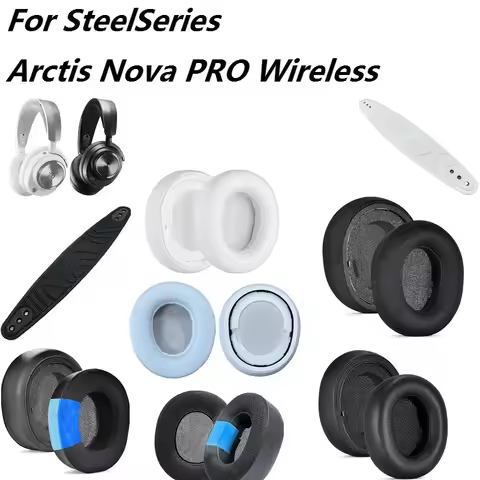 Cooling Gel Ear pads cushion for SteelSeries Arctis Nova Pro Wireless headset replacement earmuff ea
