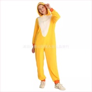 5Halloween Adult Female Little Yellow Duck Animal Acting Costume Kindergarten School Little Yellow D