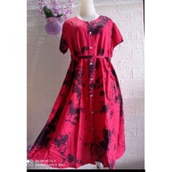 Tyedye xxl button dress.Balinese mega Buttoned busui Dress xxl
