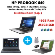 LIVE ONLY HP PROBOOK 640 G2 16GB RAM 256GB SSD FREE 2 PCS CHROMEBOOK