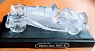 賓士 Mercedes-Benz 500K 磨沙水晶 汽車模型 古董車模型 老爺車 愛好收藏 居家擺飾 玩具模型 公仔