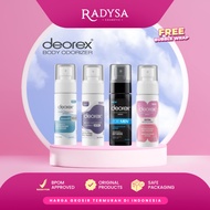 RADYSA - Deorex Body Odorizer Spray 60ml - Deodorant Antiperspirant Solution for Body Odor and Exces