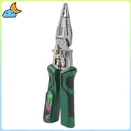 Wire Stripper with Electrical Pliers Cutting Wire Tools Crimper Tool Electrical Folding