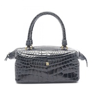 BALLY 女士海軍藍真皮手提包（二手）