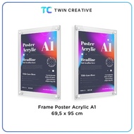Acrylic Poster Display Frame Acrylic A1 - Acrylic Poster A1