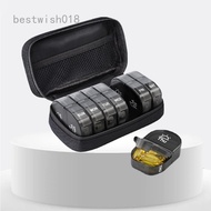 BWH Weekly Pill Organizer Case Portable Travel Pill Box 7 Days Large Compartments For Vitamins Medicine Eating At Time