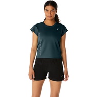 ASICS : 2012D126.301 KATAKANA MESH SS TOP WOMEN เสื้อคอกลมผู้หญิง ของแท้