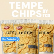 Kerepek Tempe chips healthy Diet soybeans chips by TCD Muslim Free Vegan 200g