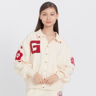 BODY GLOVE Women's "HOLE HEART" Bomber Cardigan Jacket เสื้อแจ็คเก็ตผู้หญิง สีเบจ