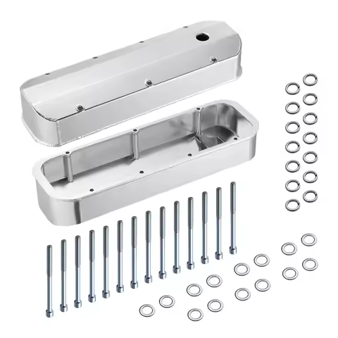 Aluminum Valve Covers for 1966-2000 Big Block BBC for Chevy 396 402 427 454 Engine Replacement Parts