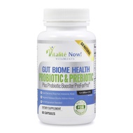 Premium Probiotic plus Ultimate Prebiotic - Gut Biome Builder & Restoration - 4.4 Bn CFU - Best for 