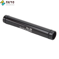 SUYO Front Fork Barrel Shaft, 20mm to 15mm ,15 to12mm Aluminium Alloy Thru Axle Hub Adapter, Black L