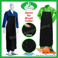 Saik Sing Brush Cutter Apron Waterproofing with Pocket / Apron Baju Mesin Rumput