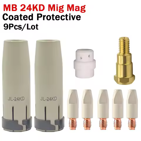 MB-24KD New Coating Protection Nozzle 0.8/1.0/1.2mm Contact Tips Gas Nozzle Holder of 24KD MIG MAG W