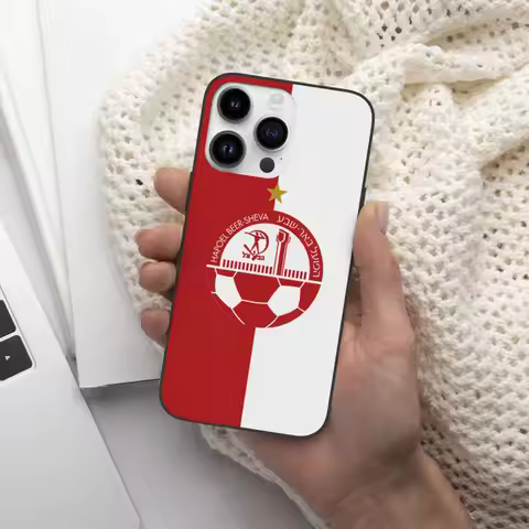 Hapoel Beer Sheva Case for iPhone 15 14 11 Pro Max 13 12 Mini XR XS X 8 7 6 6S Plus Soft Silicone Sh