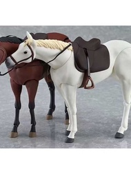 Domestic High-Quality Version Joint Strengthening figma Horse Version 2.0 Body White Horse Brown Hor