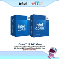 Intel® Core™ i7-14700K / i7-14700KF / i7-14700 / i7-14700F (20-Core/28-Threads) Processor | Intel 14